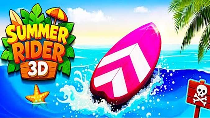 Summer Rider 3D - Classroom 4x: Interactive Web Activities