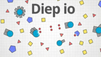 Diep.io multiplayer tank battle gameplay screenshot