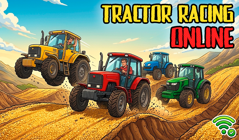 Tractor racing online - Classroom 4x: Interactive Web Activities