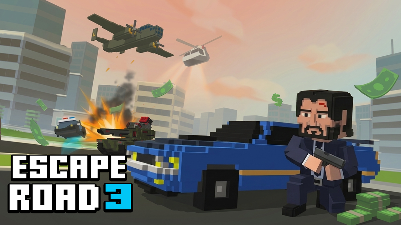 Escape Road 3 | High-Speed Pursuit Challenge