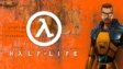 Gordon Freeman holding an iconic crowbar in the Black Mesa facility in Half-Life
