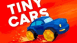 Colorful miniature cars crossing a busy city intersection in Tiny Cars by Rabbit Squeak Studio