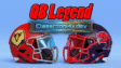 A quarterback dropping back in the pocket to throw a touchdown pass in 2 Minute Football QB Legend