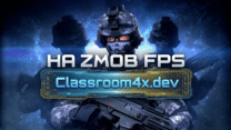 An elite soldier aiming down the red-dot sight of an assault rifle in Hazmob FPS